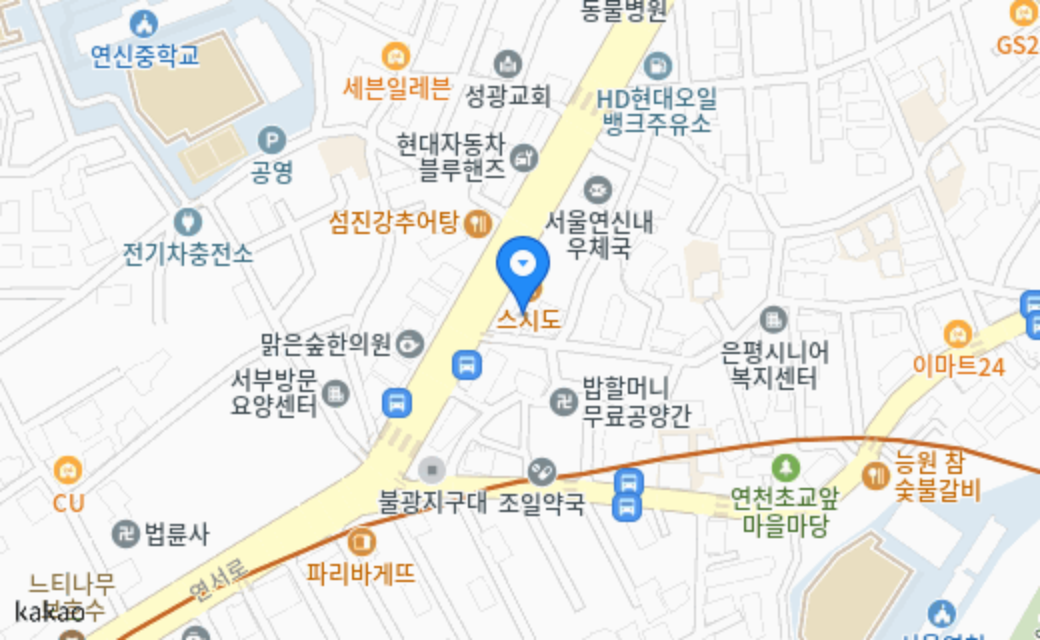 댕댕댕애견유치원 지도 위치