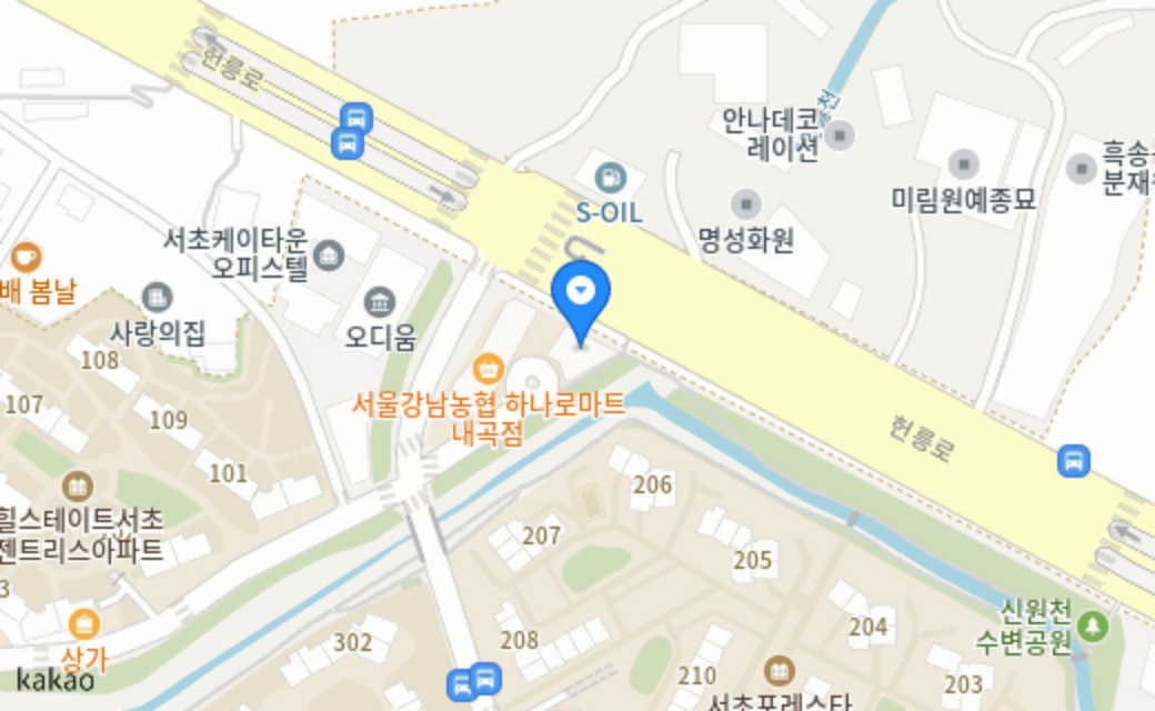 퍼피캣 지도 위치