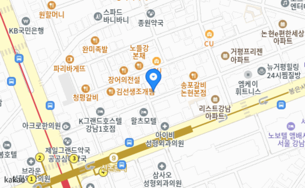 개랑놀아주는남자 지도 위치