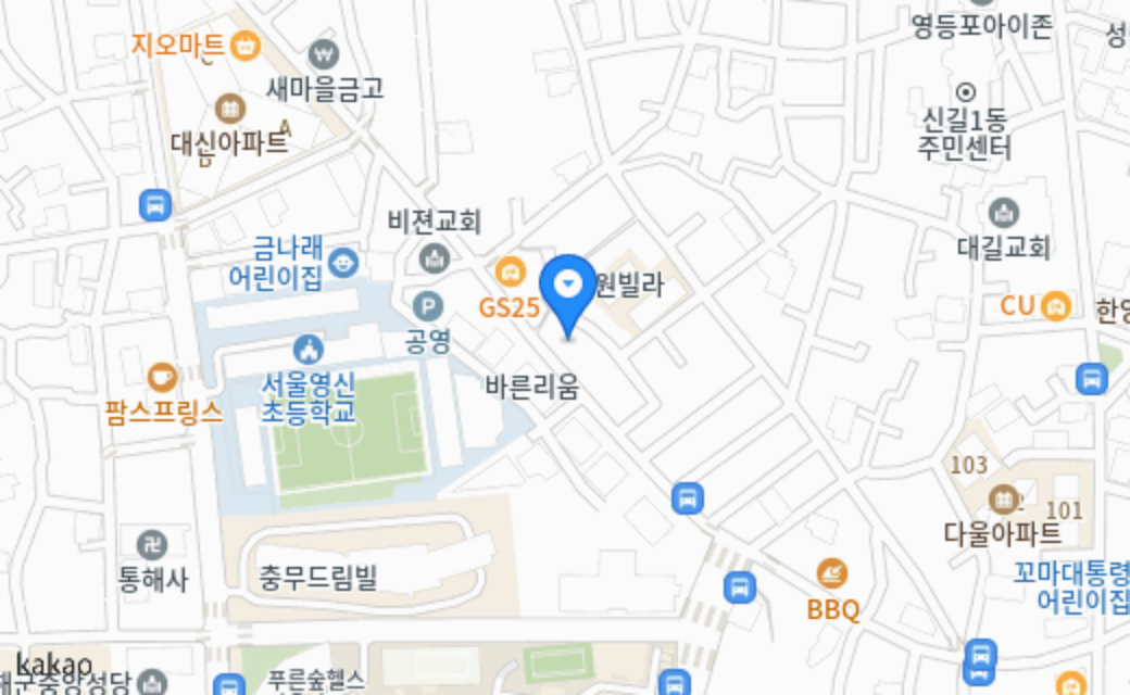 빙키야드 지도 위치